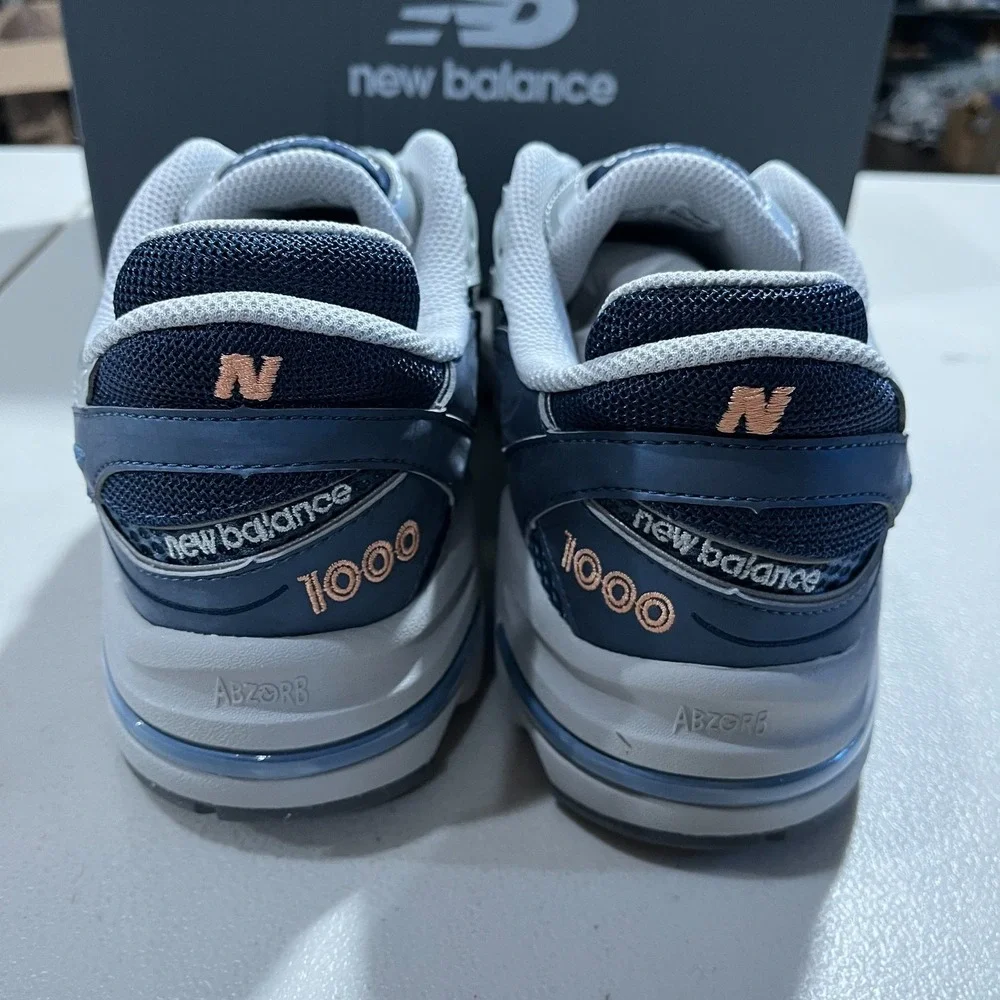 New Balance 1000 Blue Grey M1000P Men's Size 11.5 Running Shoes Women 13